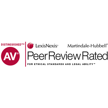 1991-2020: Martindale-Hubbell AV Attorney Rating