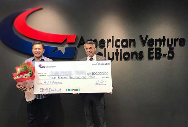 Lake Point hoàn vốn EB-5 cho nhà đầu tư Việt Nam